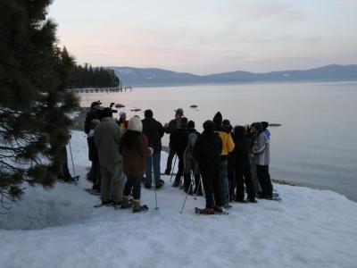 Full Moon Snowshoe Tour Sugar Pine Point
