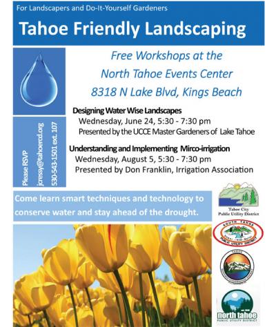Tahoe Friendly Landscaping Workshops