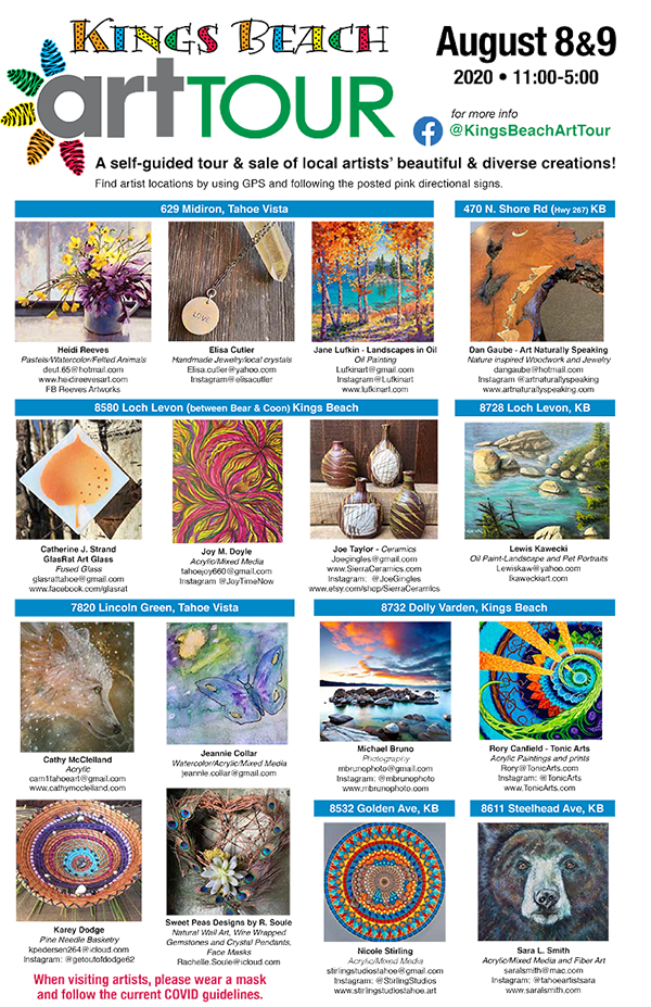 Kings Beach ARt Tour