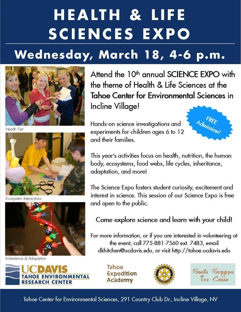 Health & Life Sciences Expo Incline Village