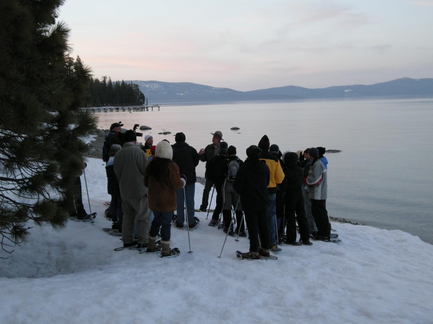 Full Moon Snowshoe Tour Sugar Pine Point